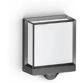 Steinel L 40 SC ANT 085247 LED-buitenlamp met bewegingsmelder (wand) LED LED vast ingebouwd 12.9 W Antraciet