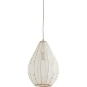 Light & Living Japandi hanglamp Itela crème Ø 28cm