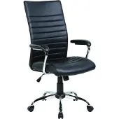 White Label Bureaustoel Luxor zwart