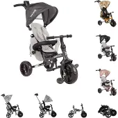 Kikkaboo Makani Giovi 2022 Tricycle Stroller Zilver