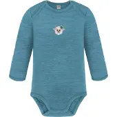 Normani Rompertje/body 'Auckland' beige / blauw / wit