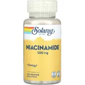 Solaray Niacinamide 500mg Capsules 100 Eenheden