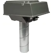 Orcon Pijpdakventilator MPV-10W met werkschakelaar - max 360 m3/h - aansluiting Ø 125mm