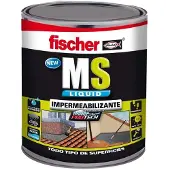 Fischer Waterdichtingsmiddel MS 534615, grijs, 1 kg