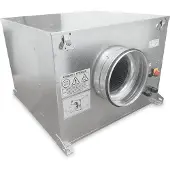 Soler & Palau S&P CAB-125 ECOWATT energiezuinige EC boxventilator 400 m3/h - geluidgedempt - aansluiting 125mm