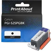 PrintAbout Huismerk Canon PGI-525PGBK Inktcartridge Zwart
