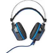 Nedis Gaming Headset - Over-Ear - Surround - USB Type-A - Buigbare en Inschuifbare Microfoon - 2.10 m - Normale Verlichting
