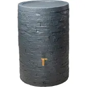 Garantia - Regenton- Arondo 400 L - grafiet - met kraantje