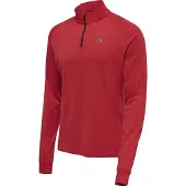 Newline Functioneel shirt lichtgrijs / rood