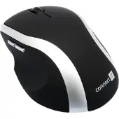 Connect IT CI-261, geschikt voor rechtshandigen, laser, draadloos (RF), 1000 DPI, zwart, zilver