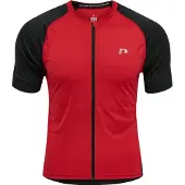 Newline Functioneel shirt donkerrood / zwart