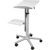 MAUL Projectietafel 9333, grijs, zonder 3-voudige contactdoos
