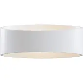 Maytoni LED-wandlamp Trame, wit / opaal, Woon-/ Eetkamer, metaal, Modern, LED wandlamp