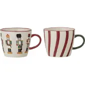 Bloomingville Jolly mok 2-pack Multi, 30 cl