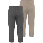 Normani Onderbroek donkerbeige / antraciet / wit