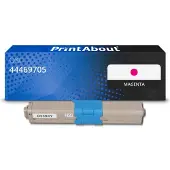 PrintAbout Huismerk OKI 44469705 Toner Magenta