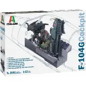 Wittmax Modelbouwpakket Vliegtuigen - 2991 F-104 G Cockpit Plastic - 1:12 - Modelbouw