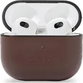 Decoded leather Aircase for Airpods 3rd Gen Bruin