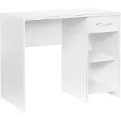 Skye Decor , model Cms-505-Bb-1, bureau, wit, 100% melaminecoating op spaanplaat, 90 x 52 x 75 cm
