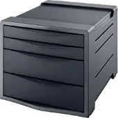 Esselte Drawer Cabinet VIVIDA black