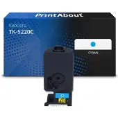 PrintAbout Toner TK-5220C Cyaan geschikt voor Kyocera