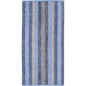 Cawö Handdoek Cawö Unique Stripes Saphir (3-delig)