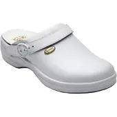 Scholl Klomp Scholl Unisex New Bonus White