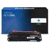 PrintAbout Huismerk Samsung CLT-C506L (SU038A) Toner Cyaan Hoge capaciteit