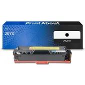 PrintAbout Huismerk HP 207X (W2210X) Toner Zwart Hoge capaciteit