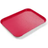 Hendi Compact fastfood dienblad – rood – 265x345 mm – polypropyleen – niet vaatwasserbestendig