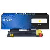 PrintAbout Huismerk Kyocera TK-590Y Toner Geel