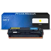 PrintAbout Toner 045 Y Geel geschikt voor Canon