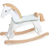 Tender Leaf Toys schommelpaard houten speelgoed klassiek design.