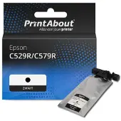 PrintAbout Huismerk Epson C529R/C579R (T01C100) Inktcartridge Zwart Hoge capaciteit