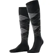 Burlington Kniekousen grijs / zwart