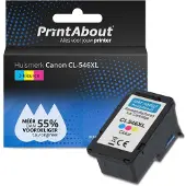 PrintAbout Inktcartridge CL-546XL 3-kleuren Hoge capaciteit geschikt voor Canon