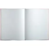 Exacompta gastenboek Ellipse groen-roze 22x27 cm, 100 pagina's Clairefontaine, goudkleurig, kristallen doosje