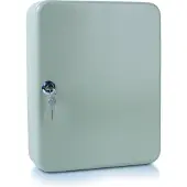 Donau Sleutelkluizen + sleutelkastjes, Sleutelkast, 140 sleutels, 300x240x80mm, grijs