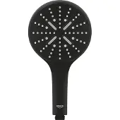 GROHE Rainshower SmartActive 130 Handdouche - 13Ø - 3 straalsoorten - phantom black 22127kf0
