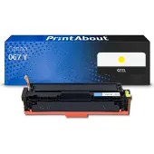 PrintAbout Toner 067 Y Geel geschikt voor Canon