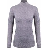 Kjus Ondershirt Women Base Layer Turtleneck Steel Grey-Maat 42