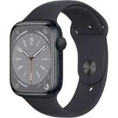 Apple Watch Series 8 45mm Midnight Aluminium Midnight Sportband