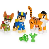 Spin Master Jungle Pups - Chase met Tracker en Tijger - speelfiguren met projectielwerper