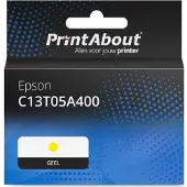 PrintAbout Huismerk Epson C13T05A400 Inktcartridge Geel Hoge capaciteit