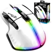 SPIRIT OF GAMER PRO-M5 RGB Gaming Muis - Ergonomische Gamer Muis met Hoge DPI en 8 Programmeerbare Knoppen - 12800 DPI Optische Sensor