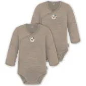 Normani Rompertje/body beige / wit