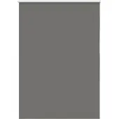 vidaXL Verduisteringsgordijn, grijs, 100x130 cm, stofbreedte 95,7 cm, polyester