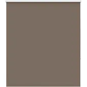 vidaXL Rolgordijn verduisterend koffie 140x130 cm stofbreedte 136,6 cm