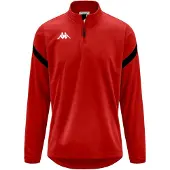 Kappa Dolvole Half Zip Sweatshirt Rood 2XL Man