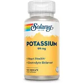 Solaray Kaliumcitraat 99 Mg 60 Eenheden